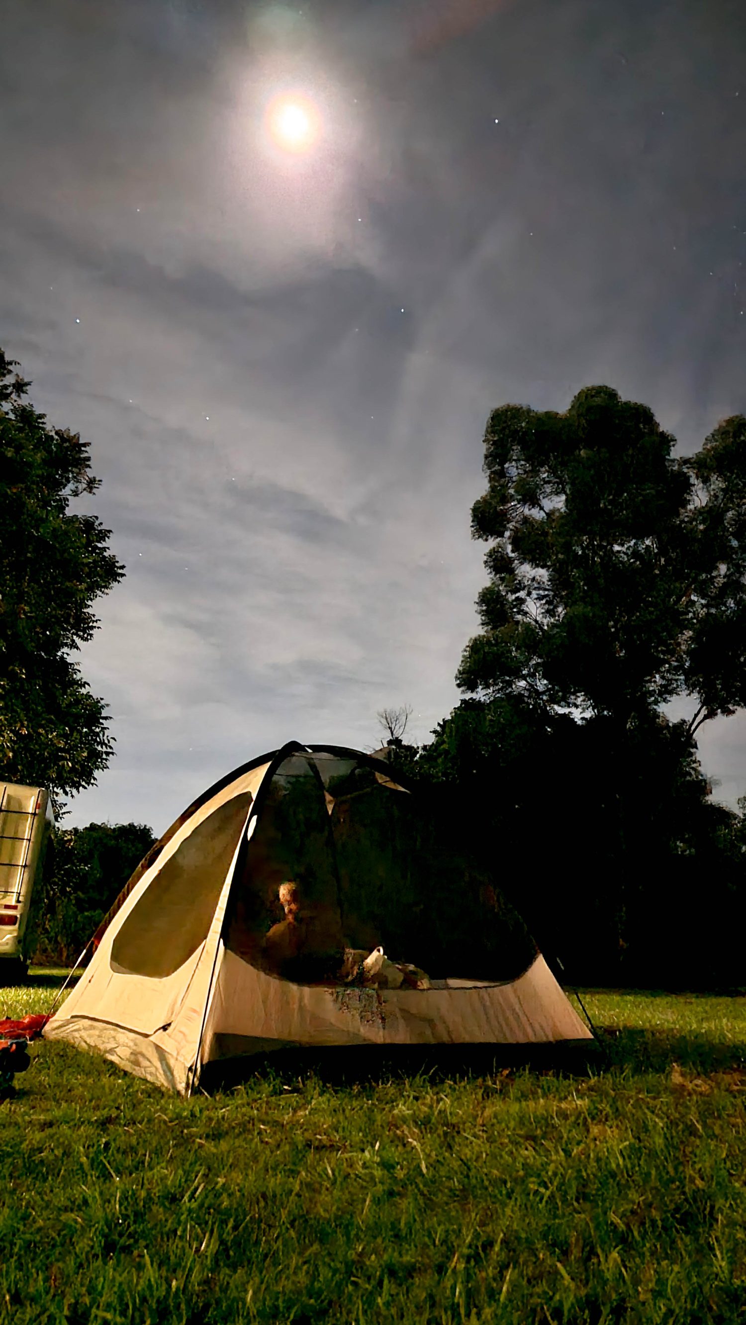 Noche de campamento
