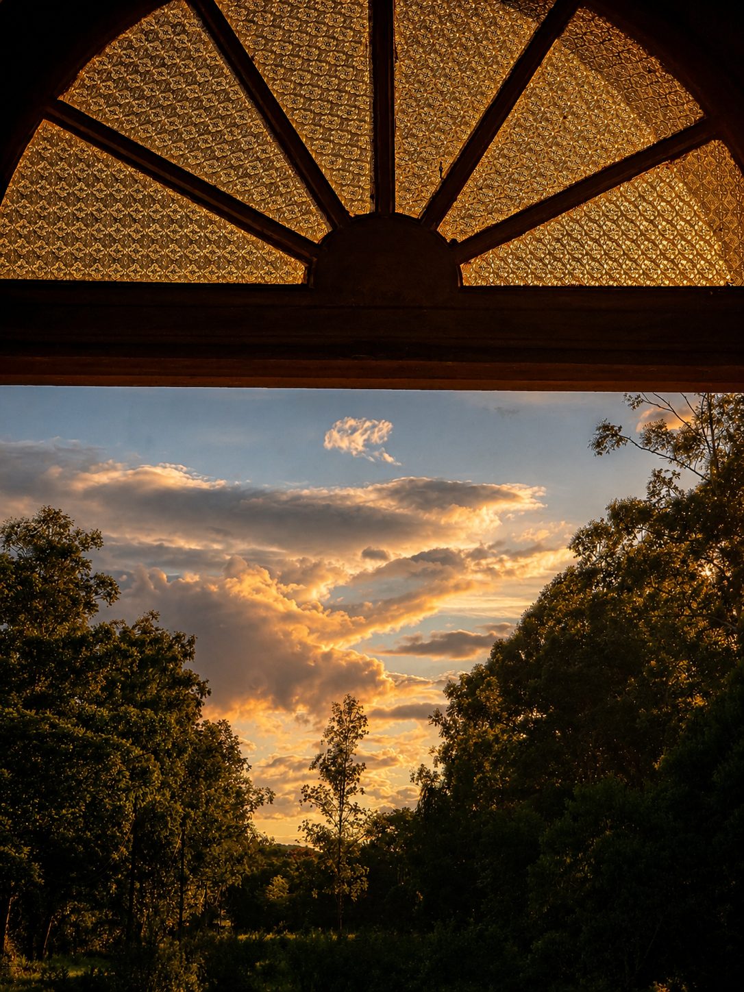 Atardecer desde la galería