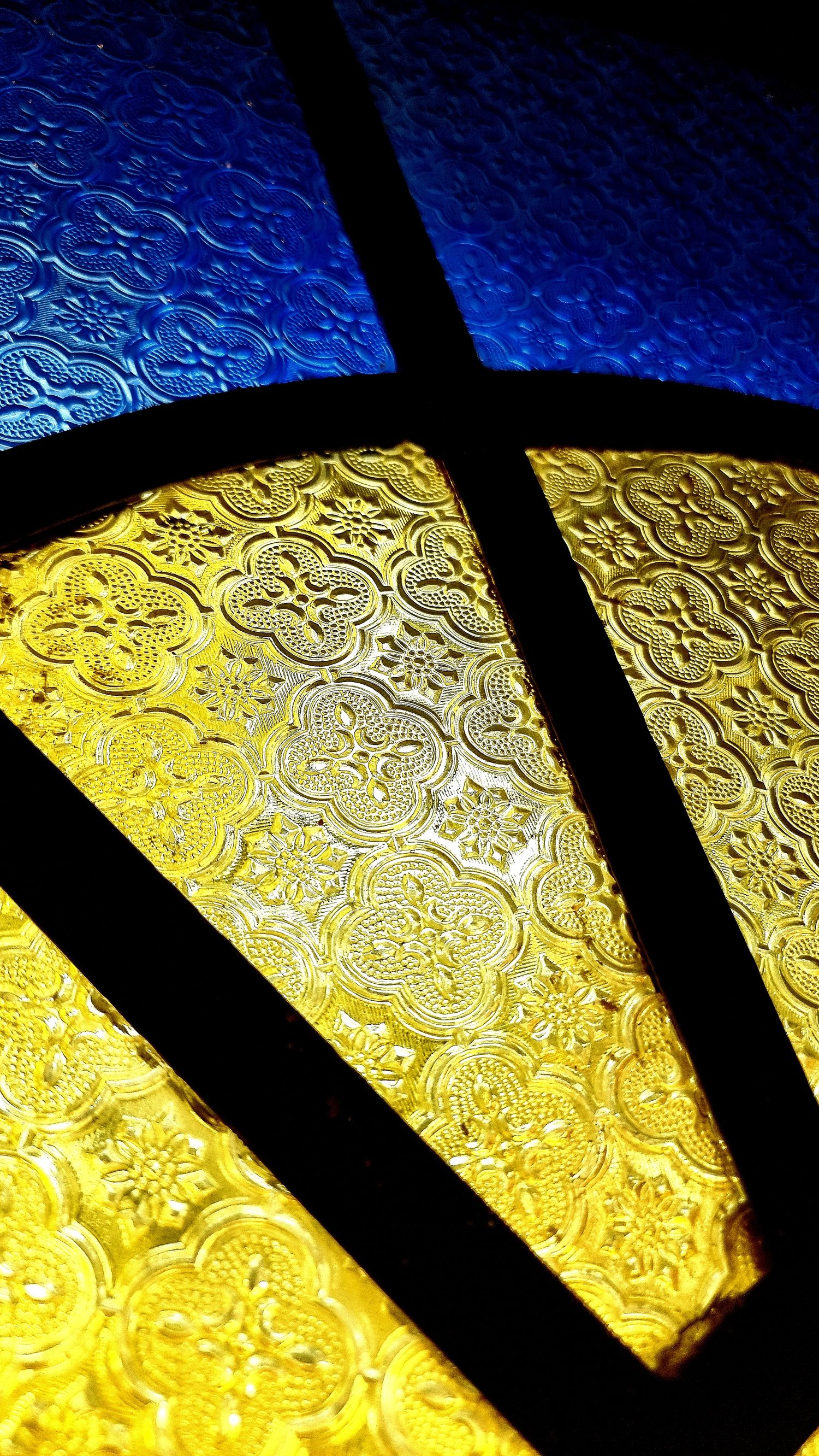 El vitral en detalle